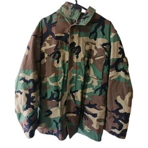 Men's Vintage US Army Camouflage Jacket
